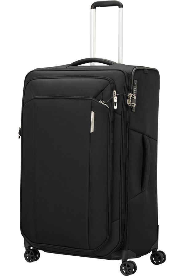 Respark Expanderbar resväska med 4 hjul 79cm Ozone Black