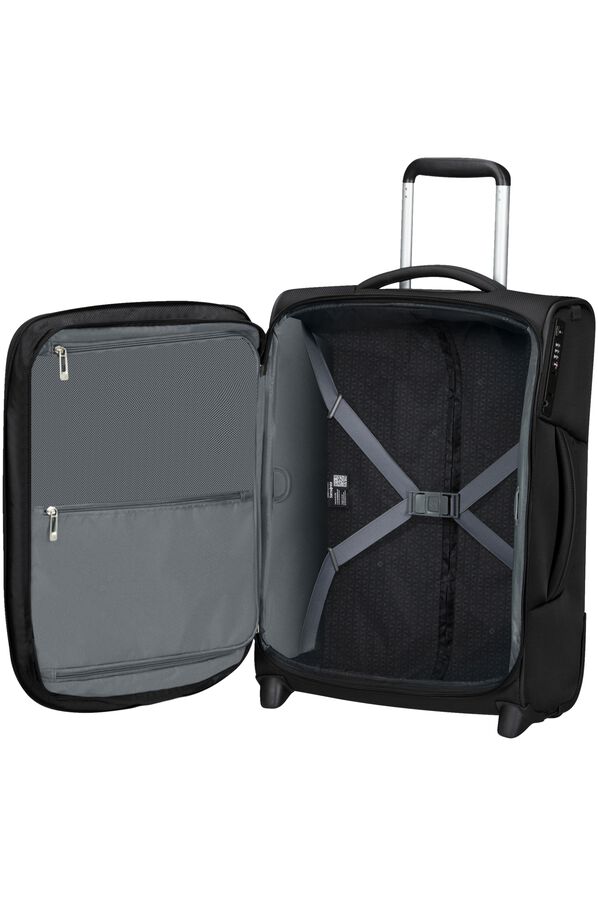 Respark Expanderbar resväska med 2 hjul 55cm Ozone Black