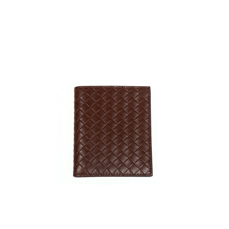 Wallet intreccio leather byAxel Handcrafted in Italy